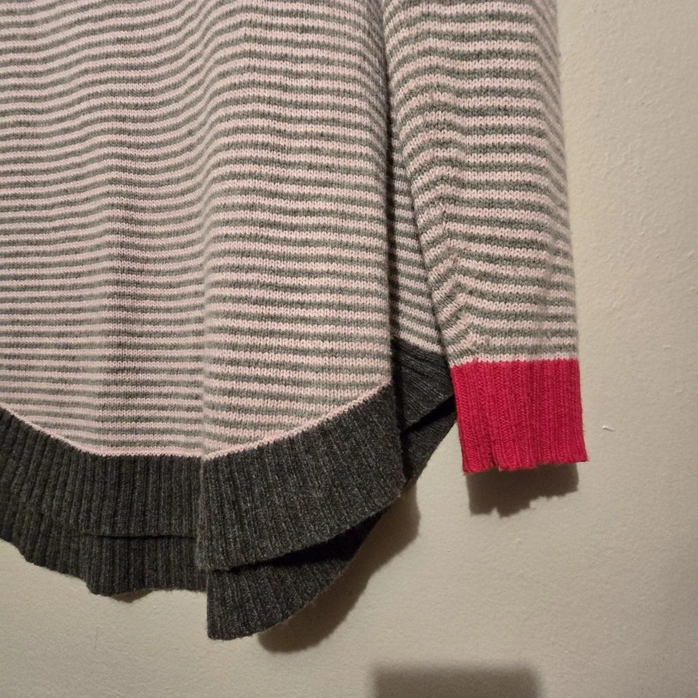 Zaket Plover Striped Sweater‎ Women's XS Merino Cotton Colorful Lightweight